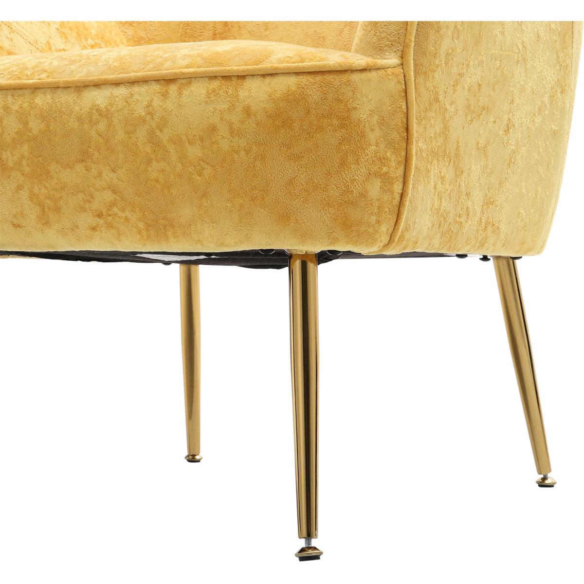 Elegant Velvet Ergonomic Armchair - Dark Green – image 24