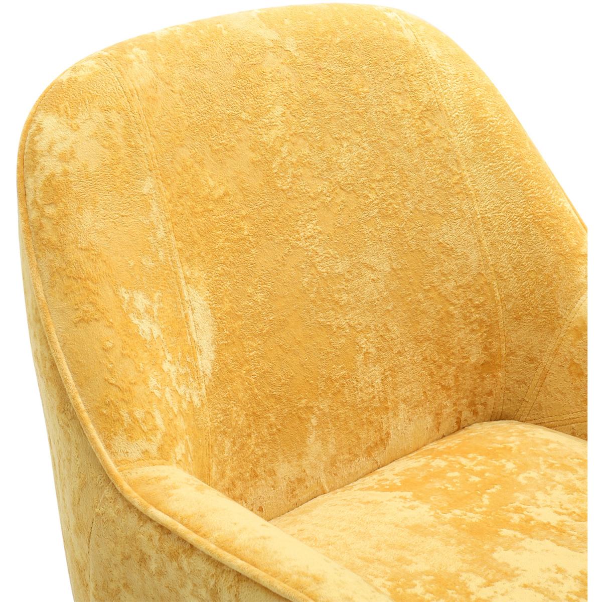 Elegant Velvet Ergonomic Armchair - Dark Green – image 25