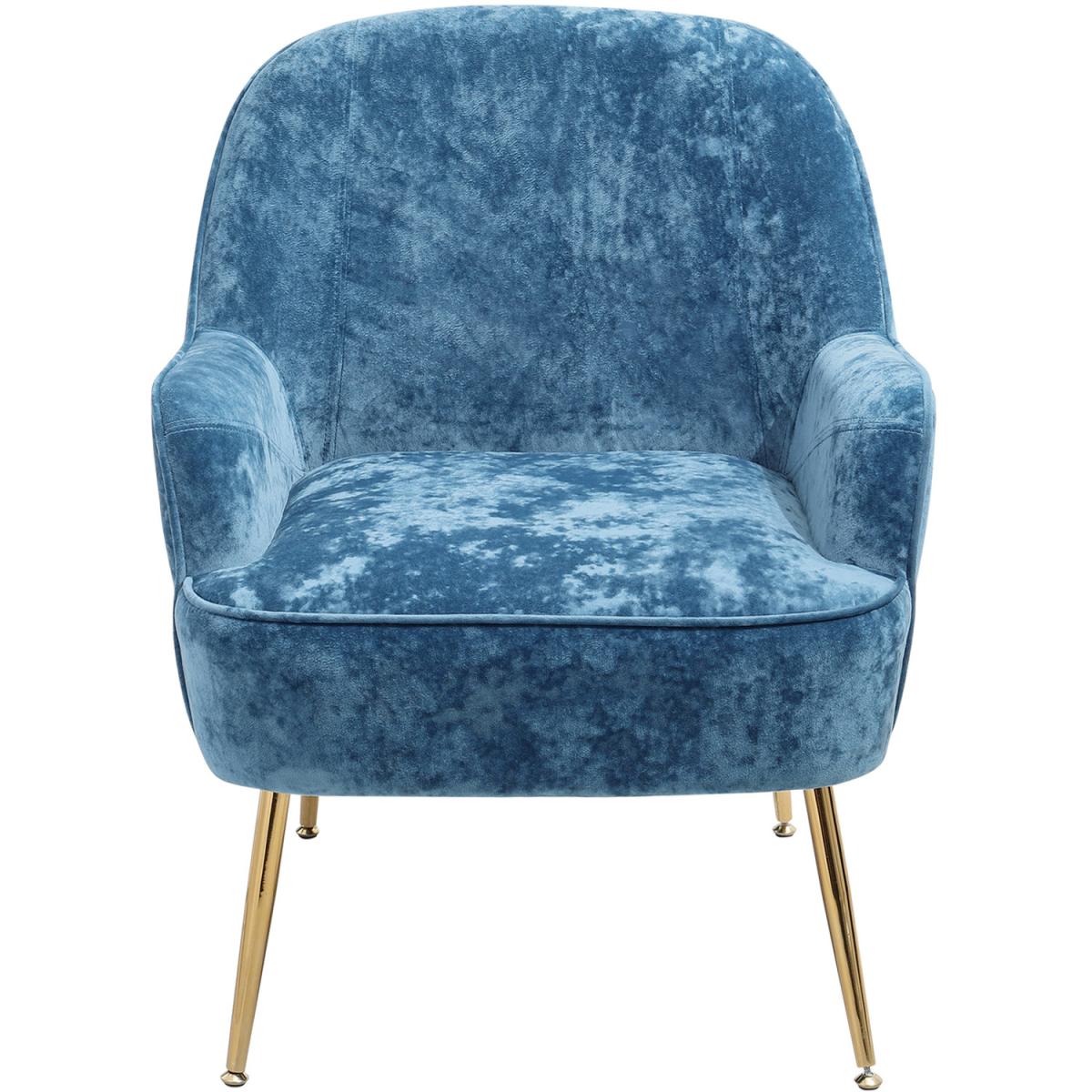 Elegant Velvet Ergonomic Armchair - Dark Green – image 4