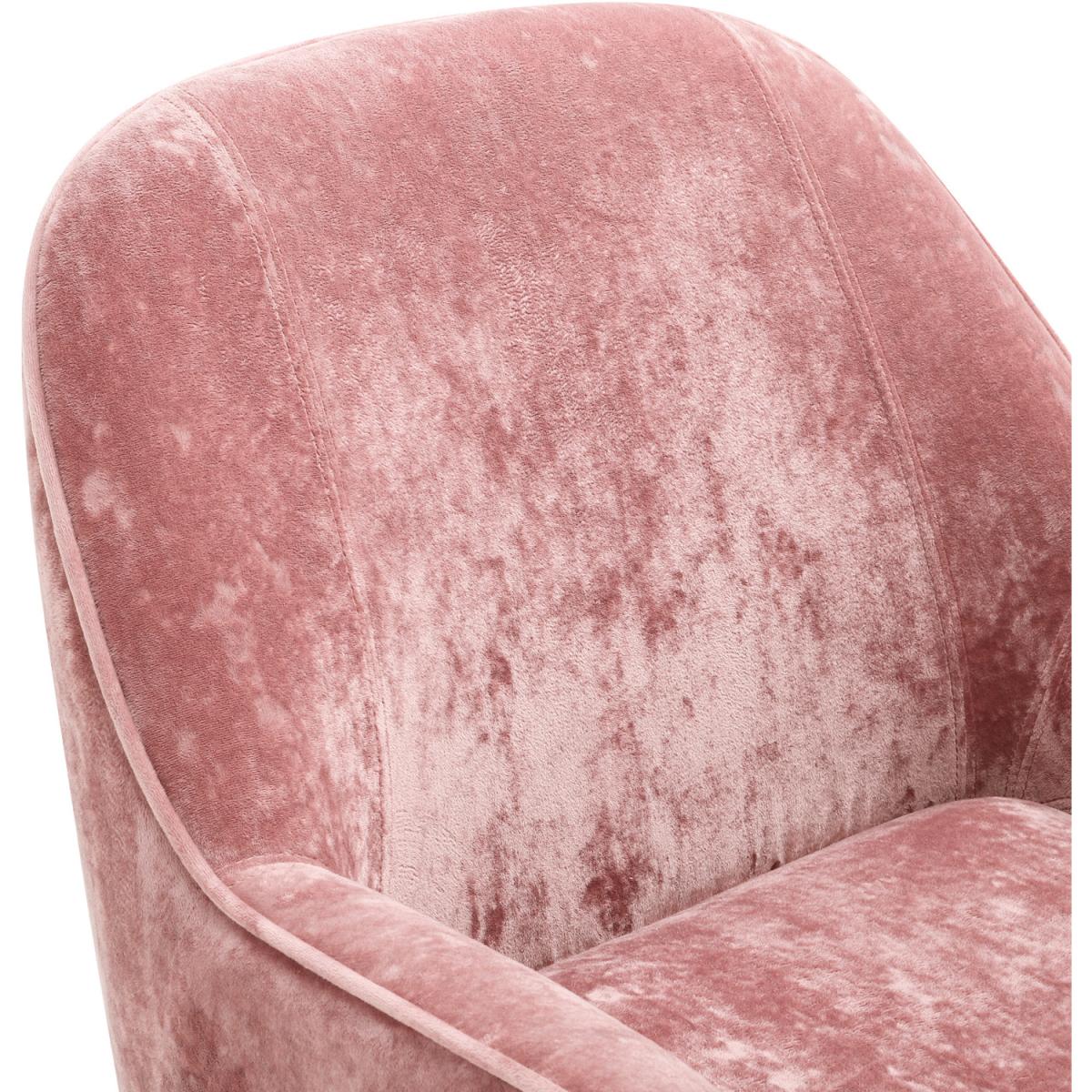 Elegant Velvet Ergonomic Armchair - Dark Green – image 31