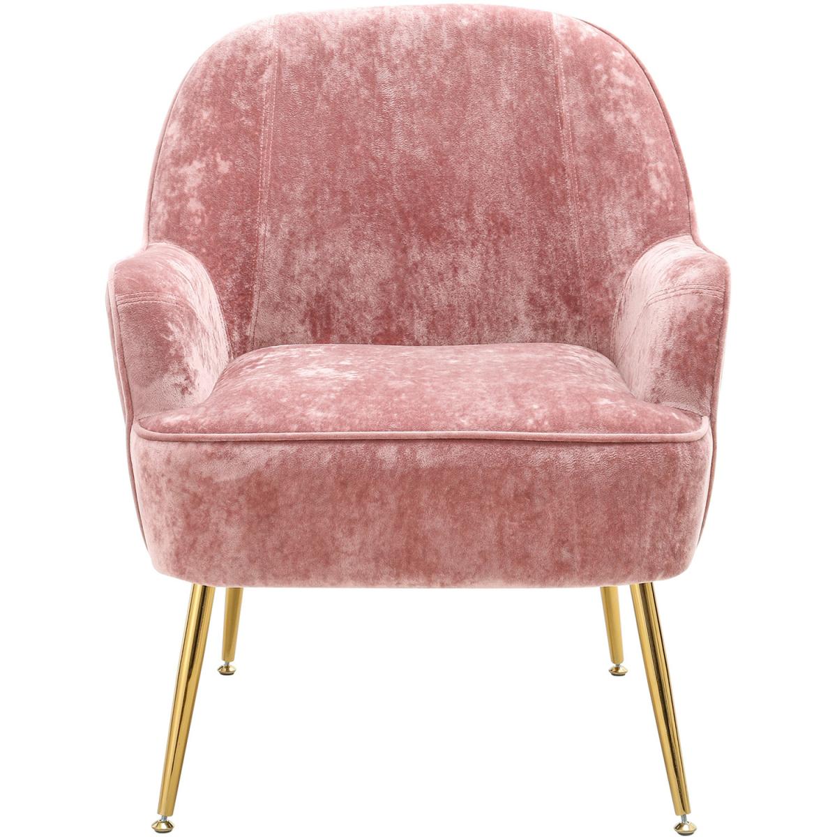 Elegant Velvet Ergonomic Armchair - Dark Green – image 32
