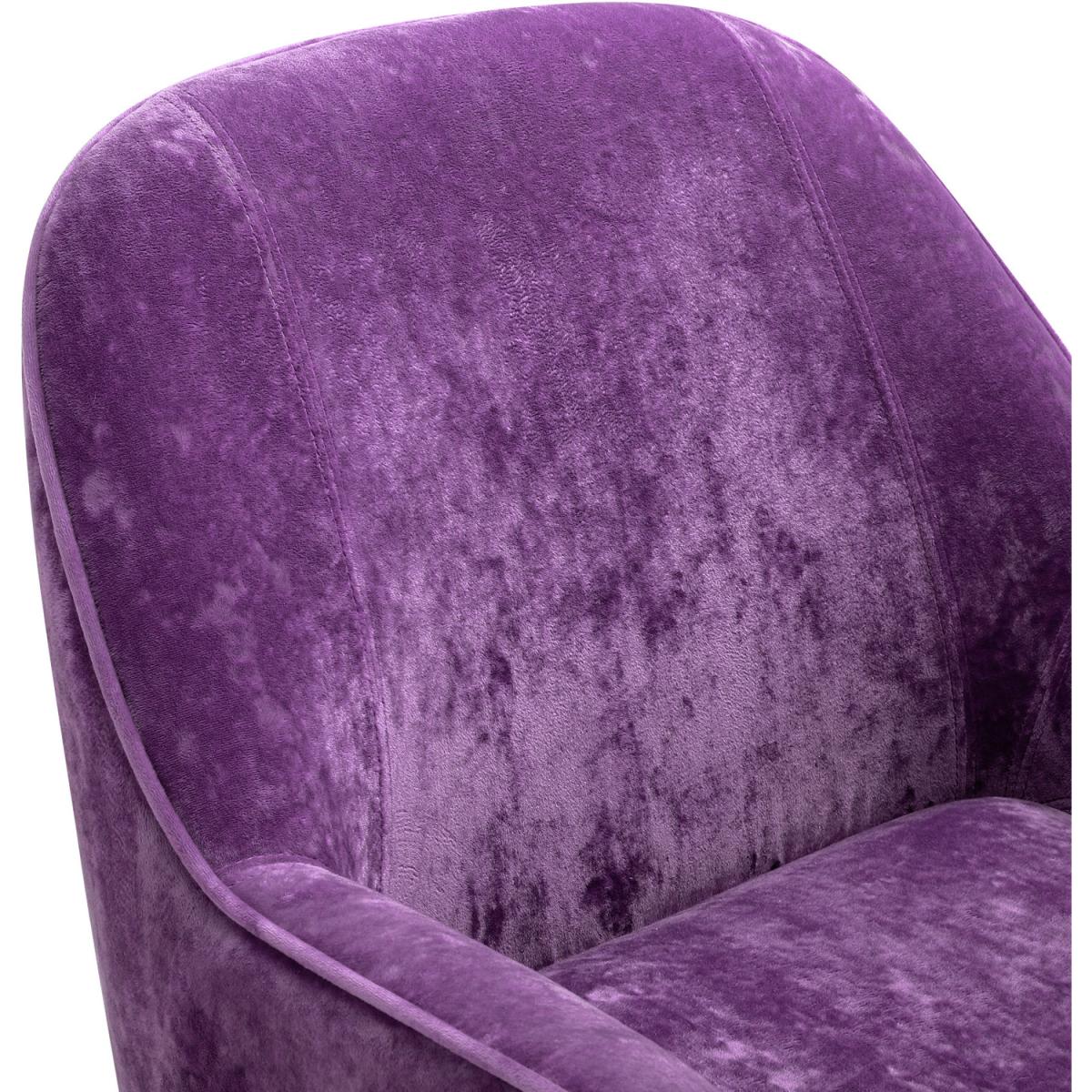 Elegant Velvet Ergonomic Armchair - Dark Green – image 36
