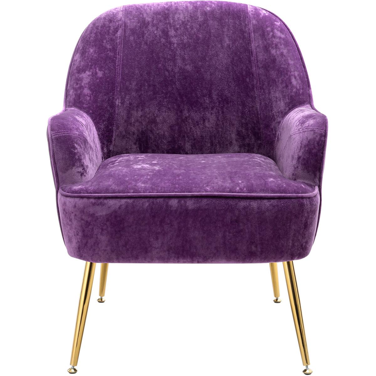 Elegant Velvet Ergonomic Armchair - Dark Green – image 38