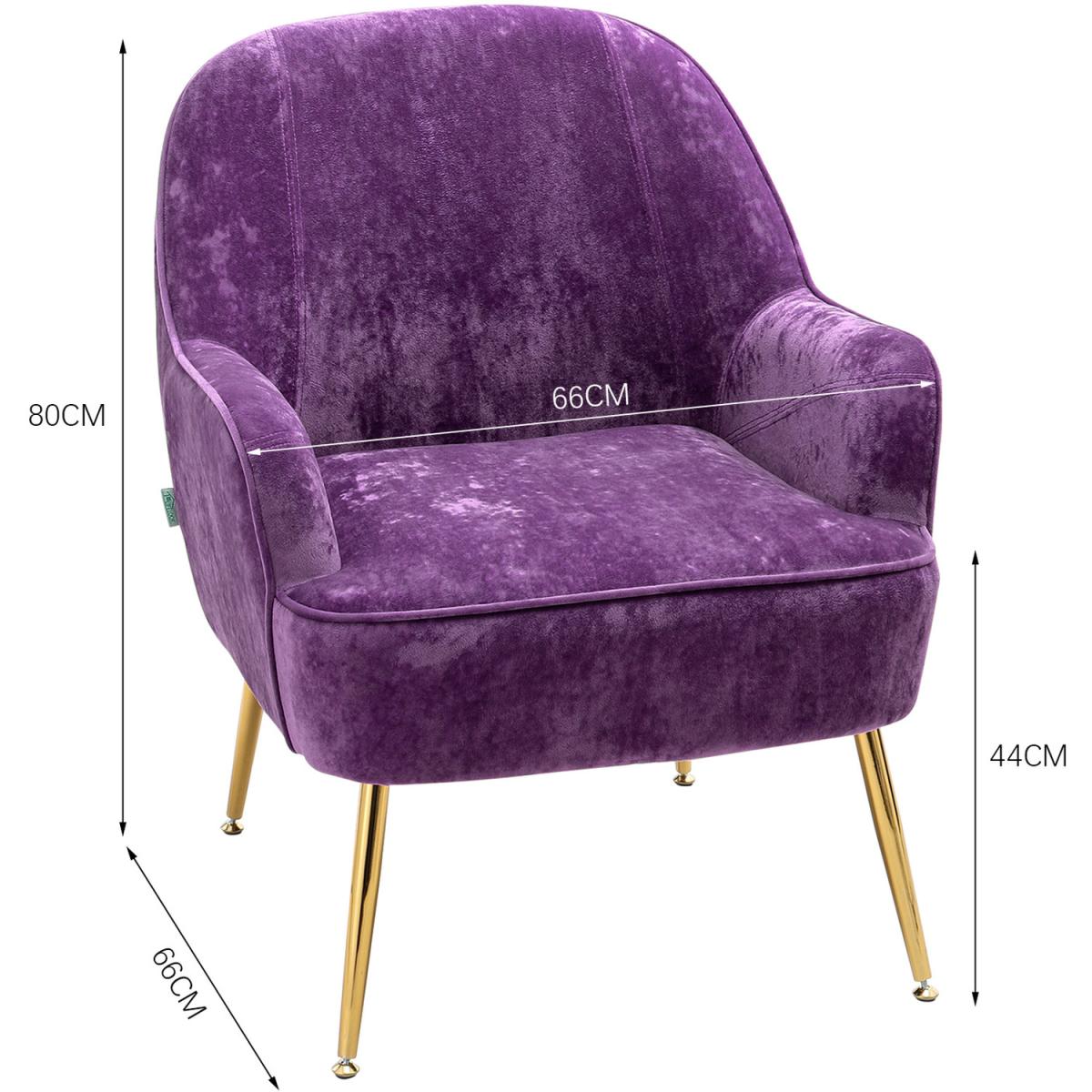 Elegant Velvet Ergonomic Armchair - Dark Green – image 39