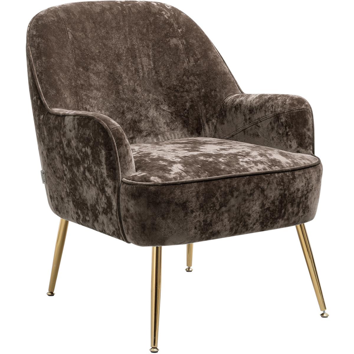 Elegant Velvet Ergonomic Armchair - Dark Green – image 42