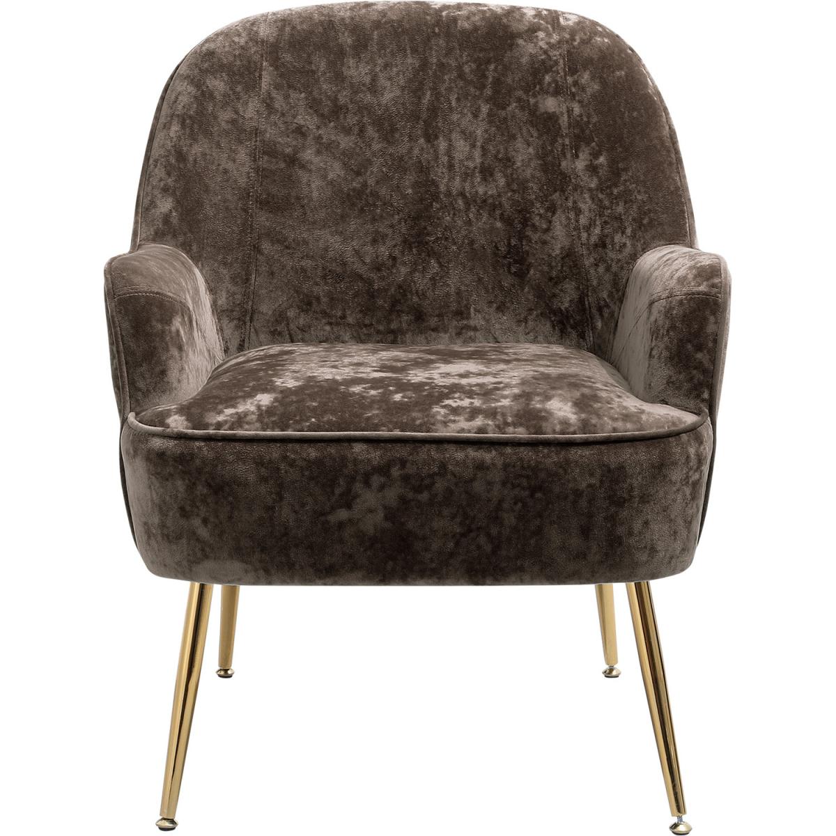 Elegant Velvet Ergonomic Armchair - Dark Green – image 43
