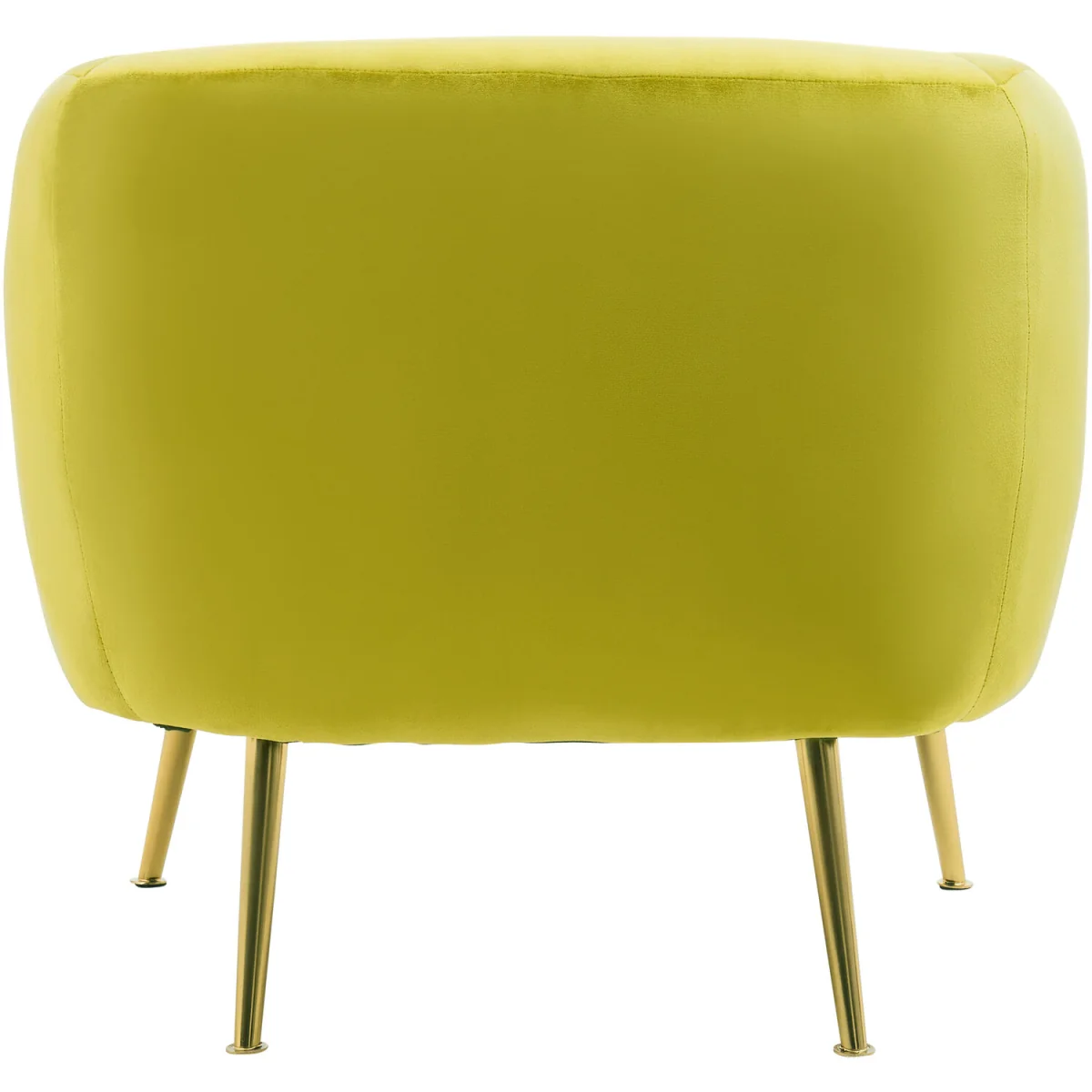Yasmeen Olive Velvet Armchair - Green – image 2