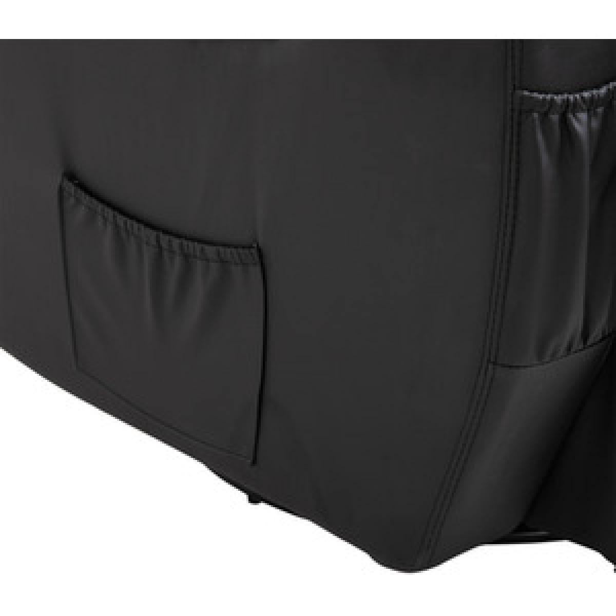 Faux Leather 8 Point Vibration Massage Recliner Chair - Black – image 11