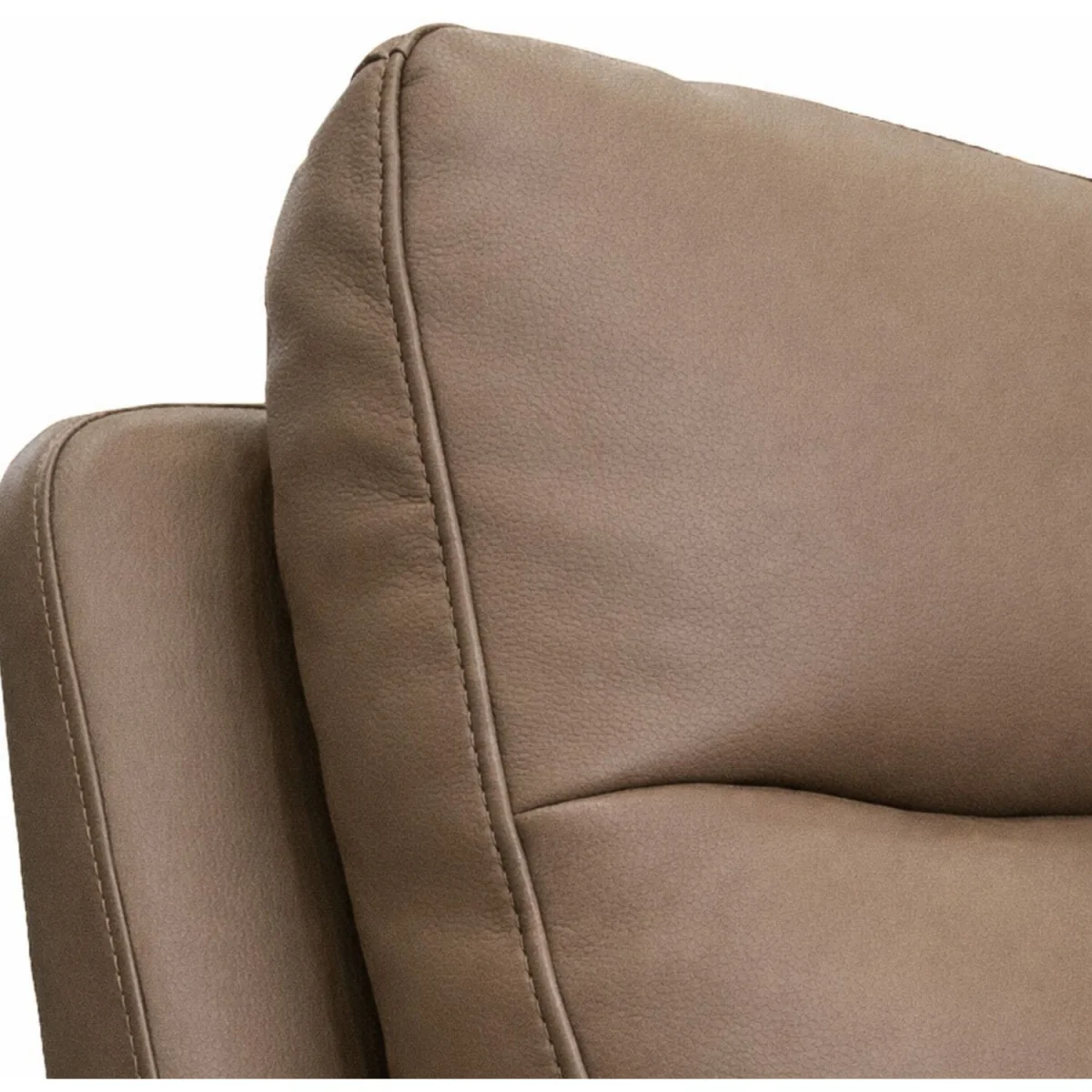 Marlowe Real Leather Power Recliner Armchair with USB Charging - Taupe – image 7