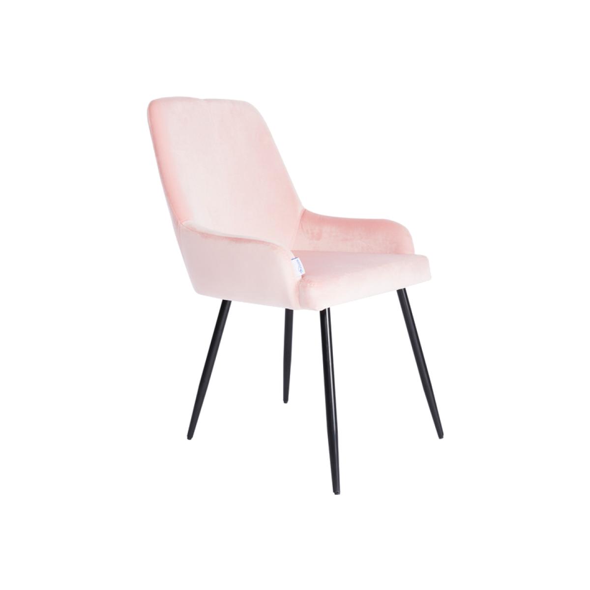Velvet Dining Armchair - Pink – image 1