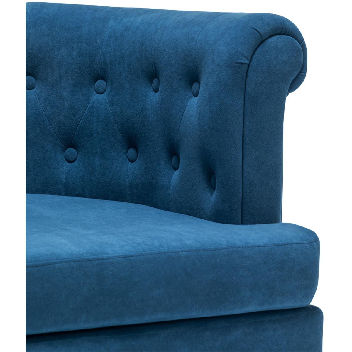 Velvet Velour Single Tub Chair - Grey – image 21