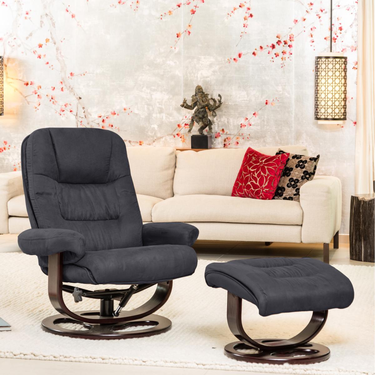 Sutherland Swivel Recliner - Grey – image 2