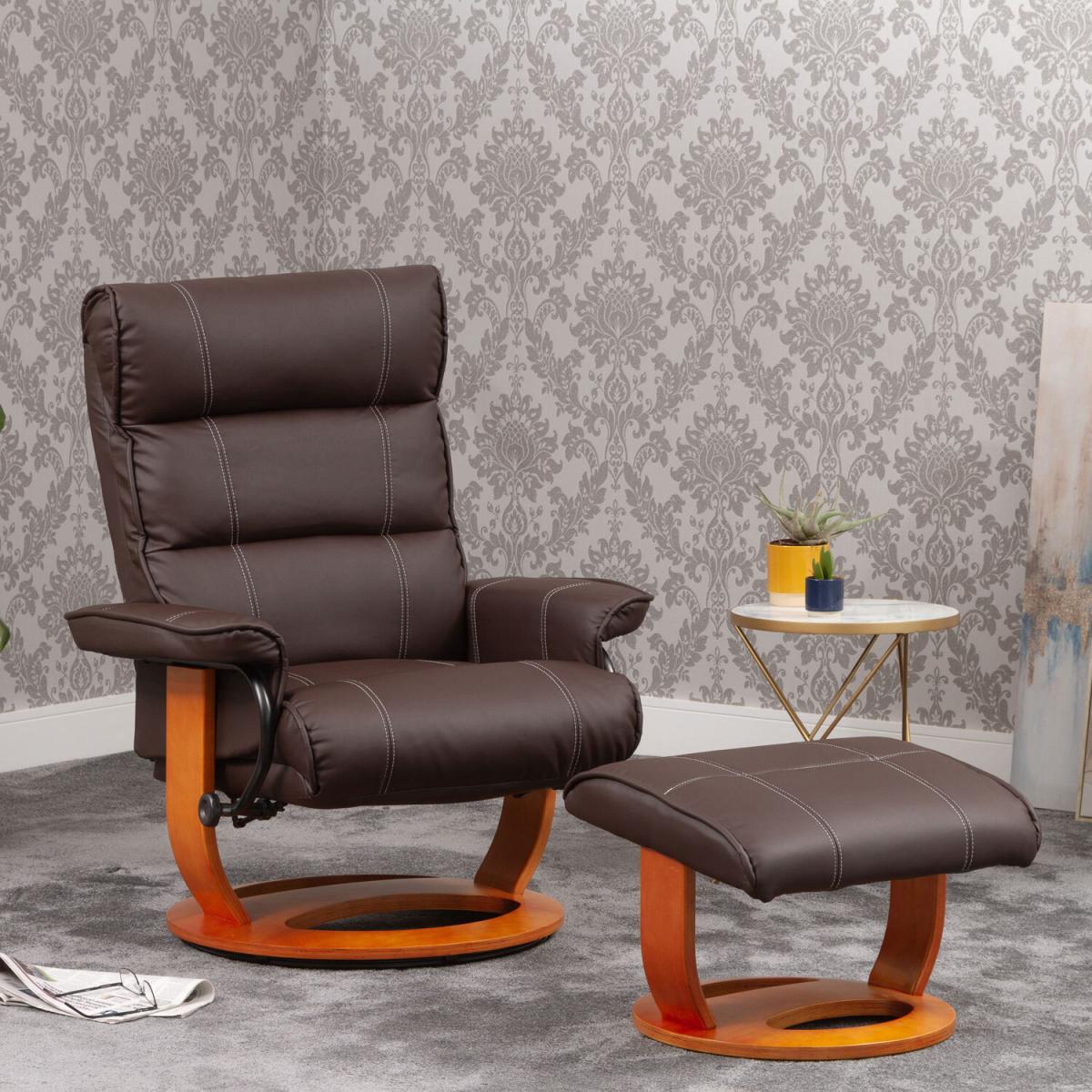 Carnegie Swivel Recliner - Black – image 4