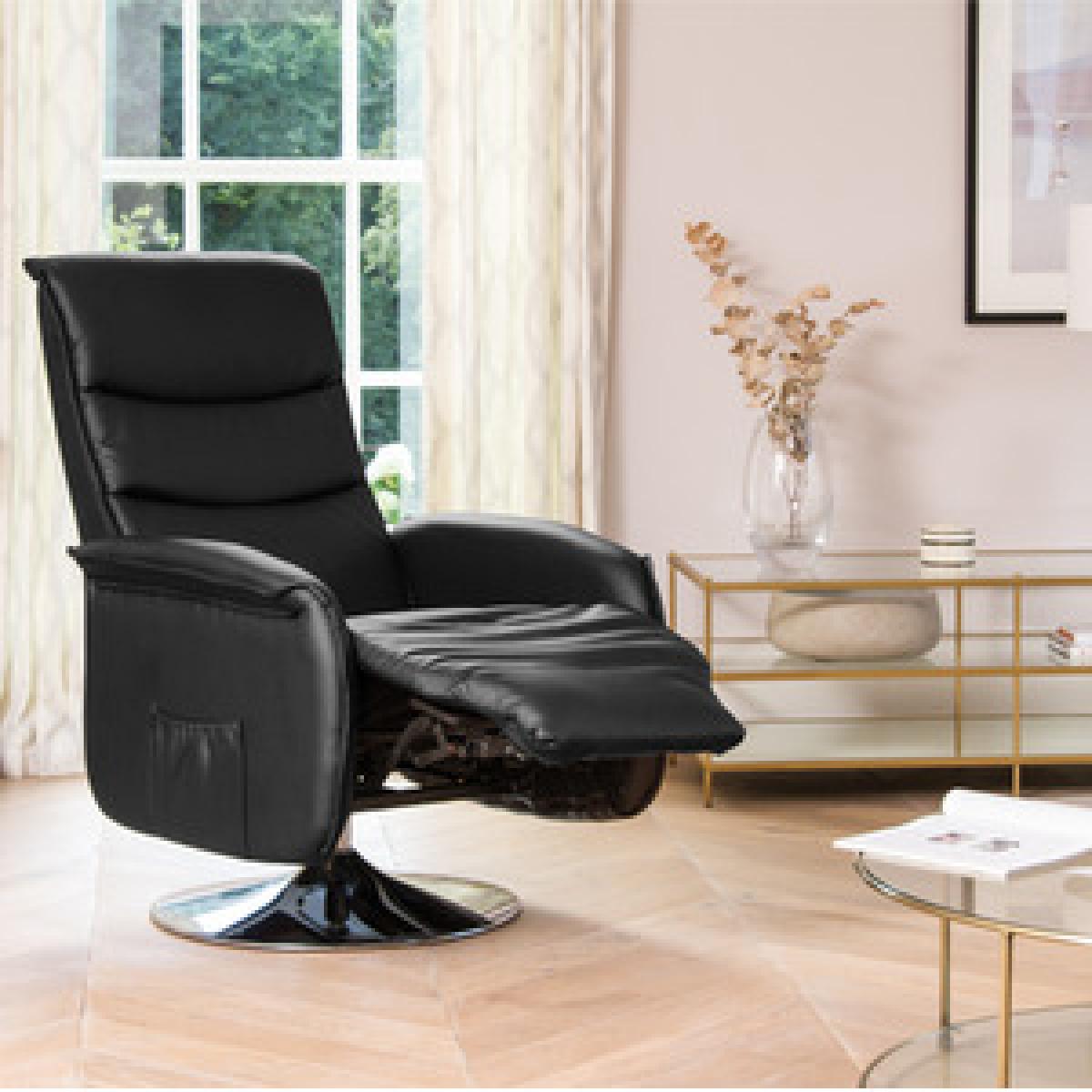 Brenham Swivel Recliner with Massage and Heat - Grey – image 4