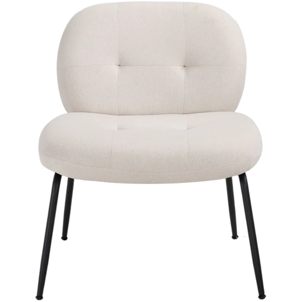 Modern Upholstered Lounge Chair - Yellow – image 11