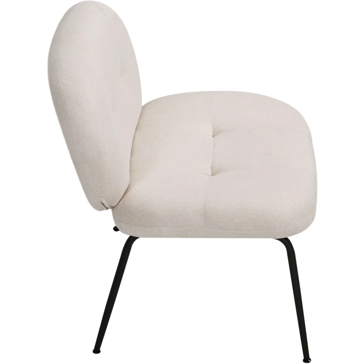 Modern Upholstered Lounge Chair - Yellow – image 13
