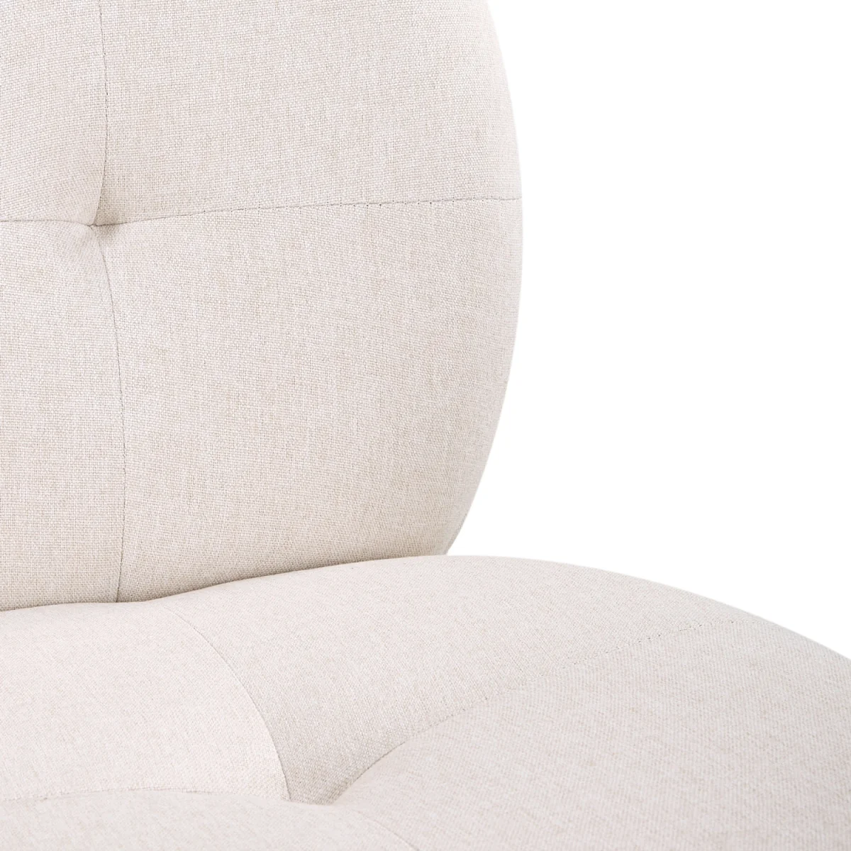 Modern Upholstered Lounge Chair - Yellow – image 15