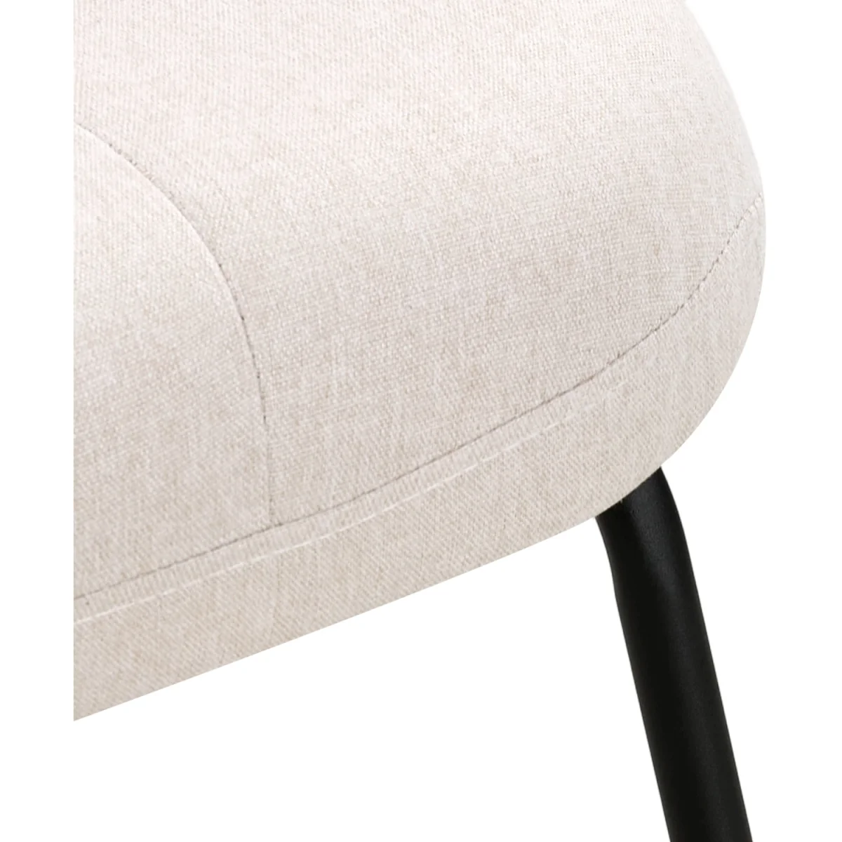 Modern Upholstered Lounge Chair - Yellow – image 16