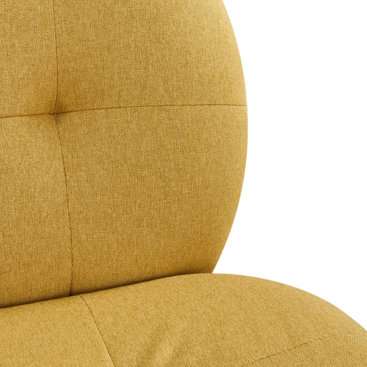 Modern Upholstered Lounge Chair - Yellow – image 23