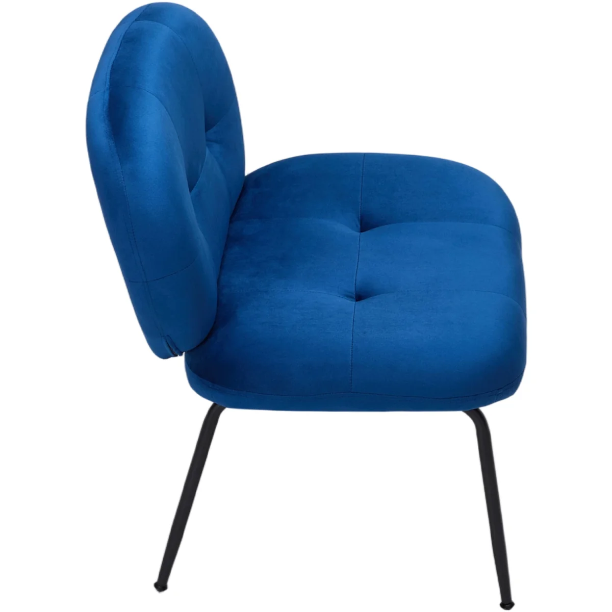 Modern Upholstered Lounge Chair - Yellow – image 5