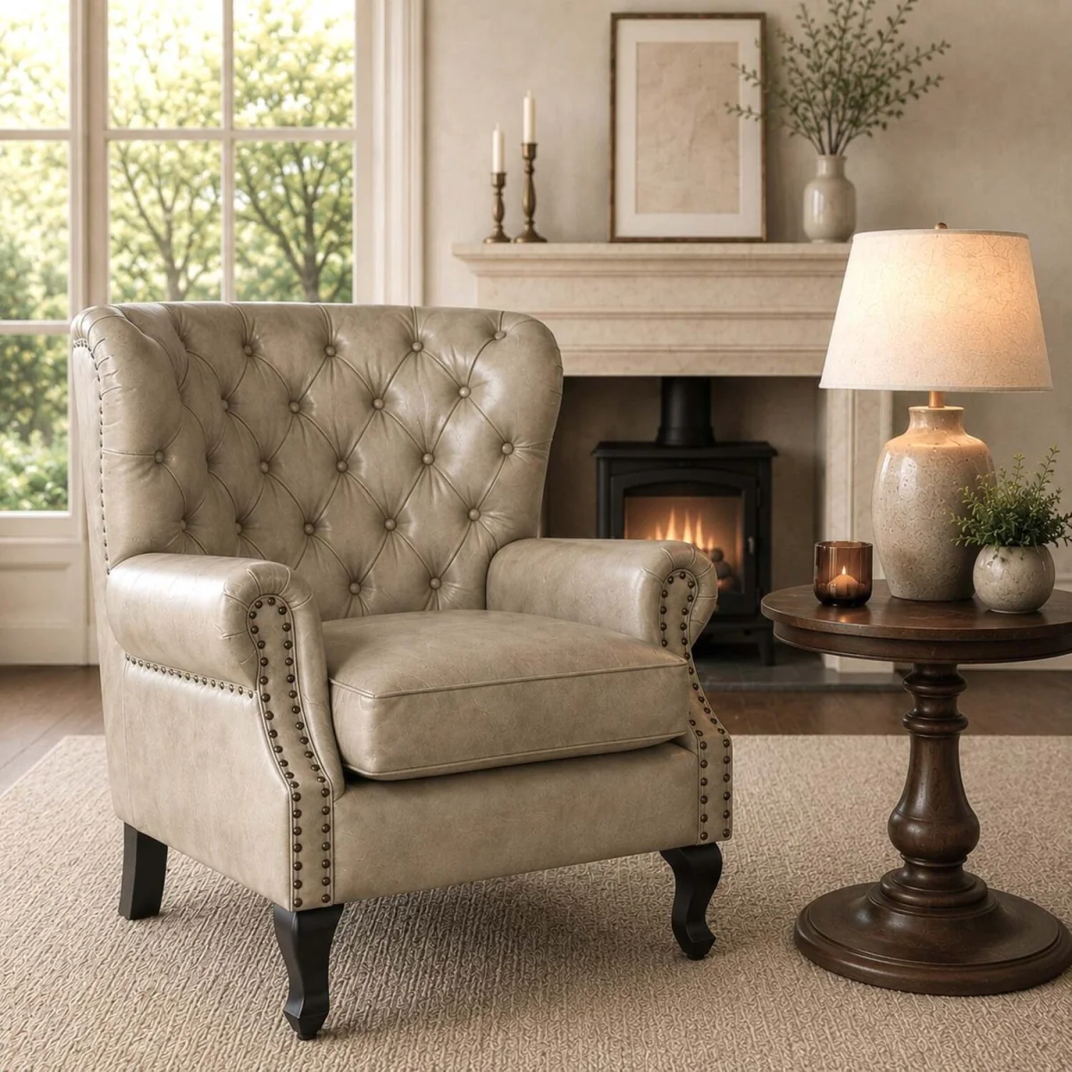 Blenheim Armchair - Grey – image 2
