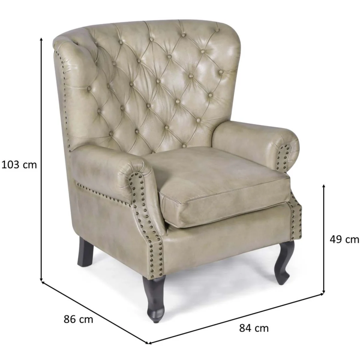 Blenheim Armchair - Grey – image 9