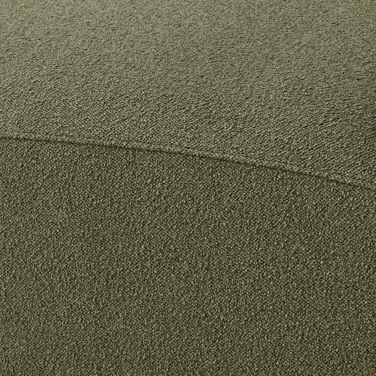 Drift Boucle Armless Armchair for Modular Sofa - Green – image 4