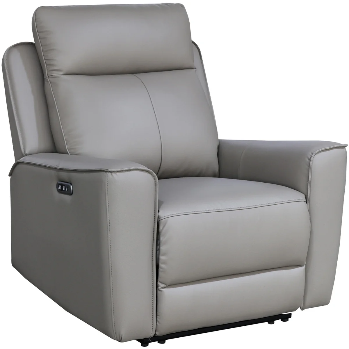Rivington Real Leather Power Recliner Armchair with USB Charging - Slate – image 13