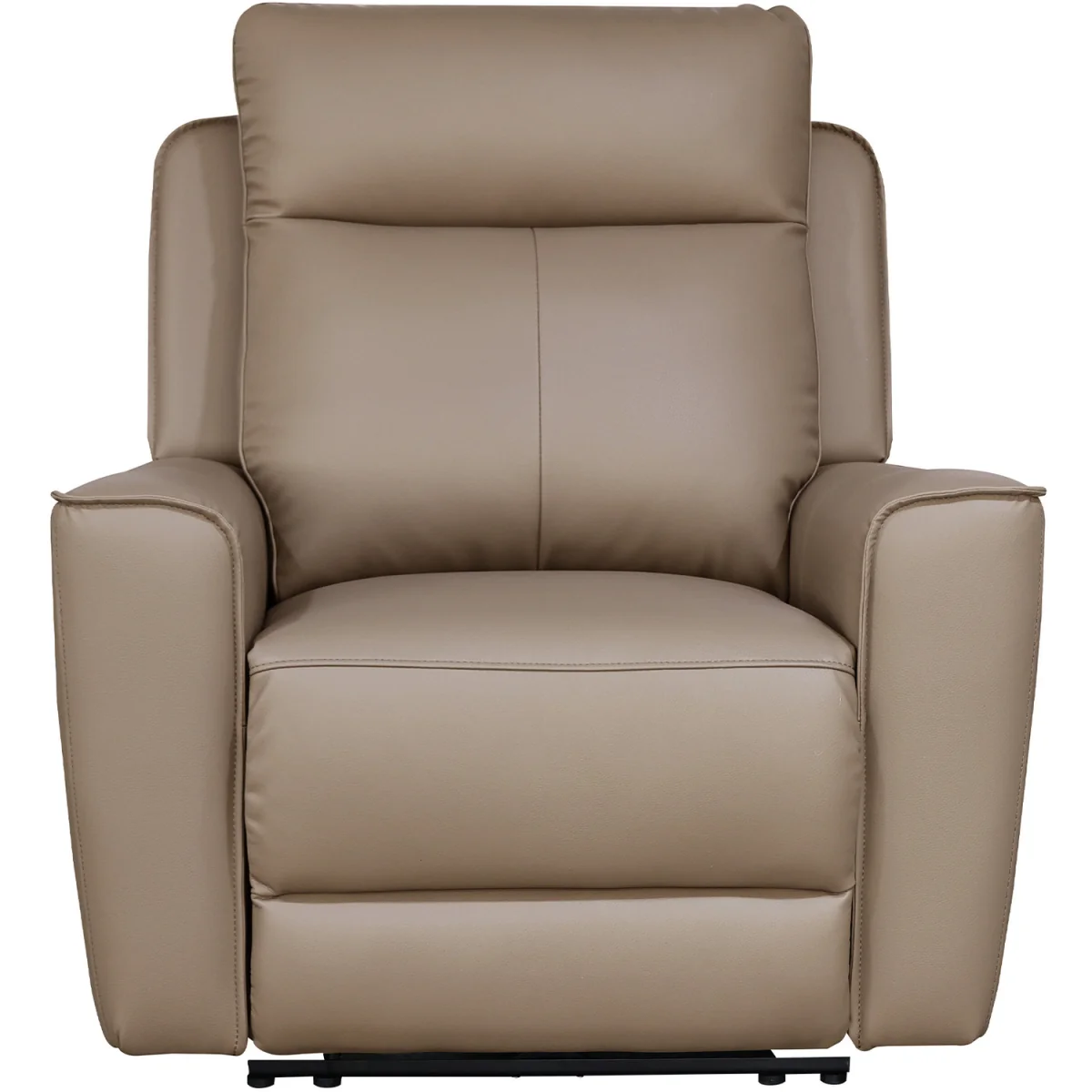Rivington Real Leather Power Recliner Armchair with USB Charging - Slate – image 4