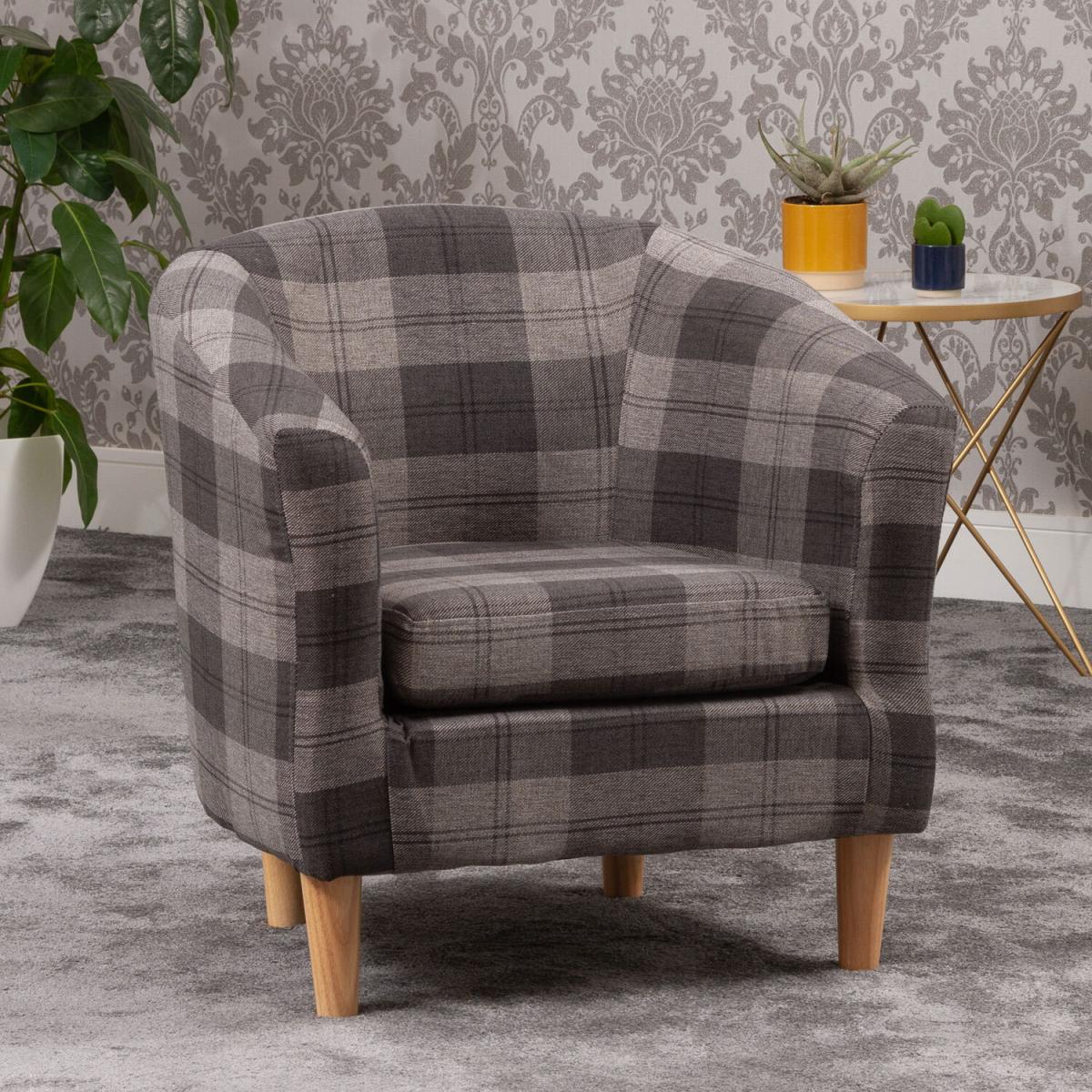 Medford Tub Chair - Grey – image 4