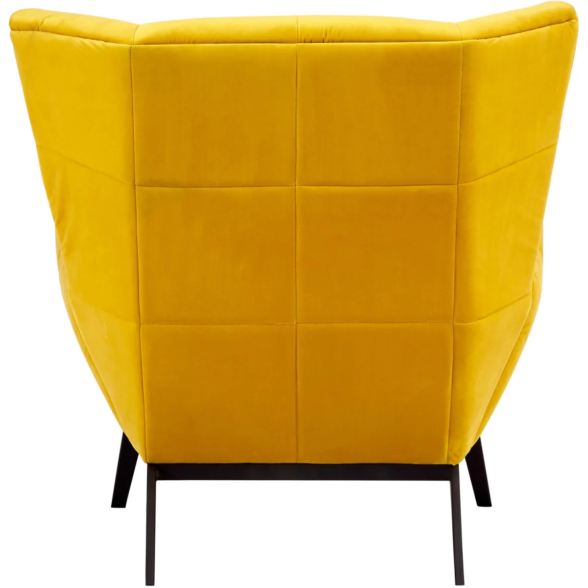 Maiko Yellow Fabric Armchair - Yellow – image 3