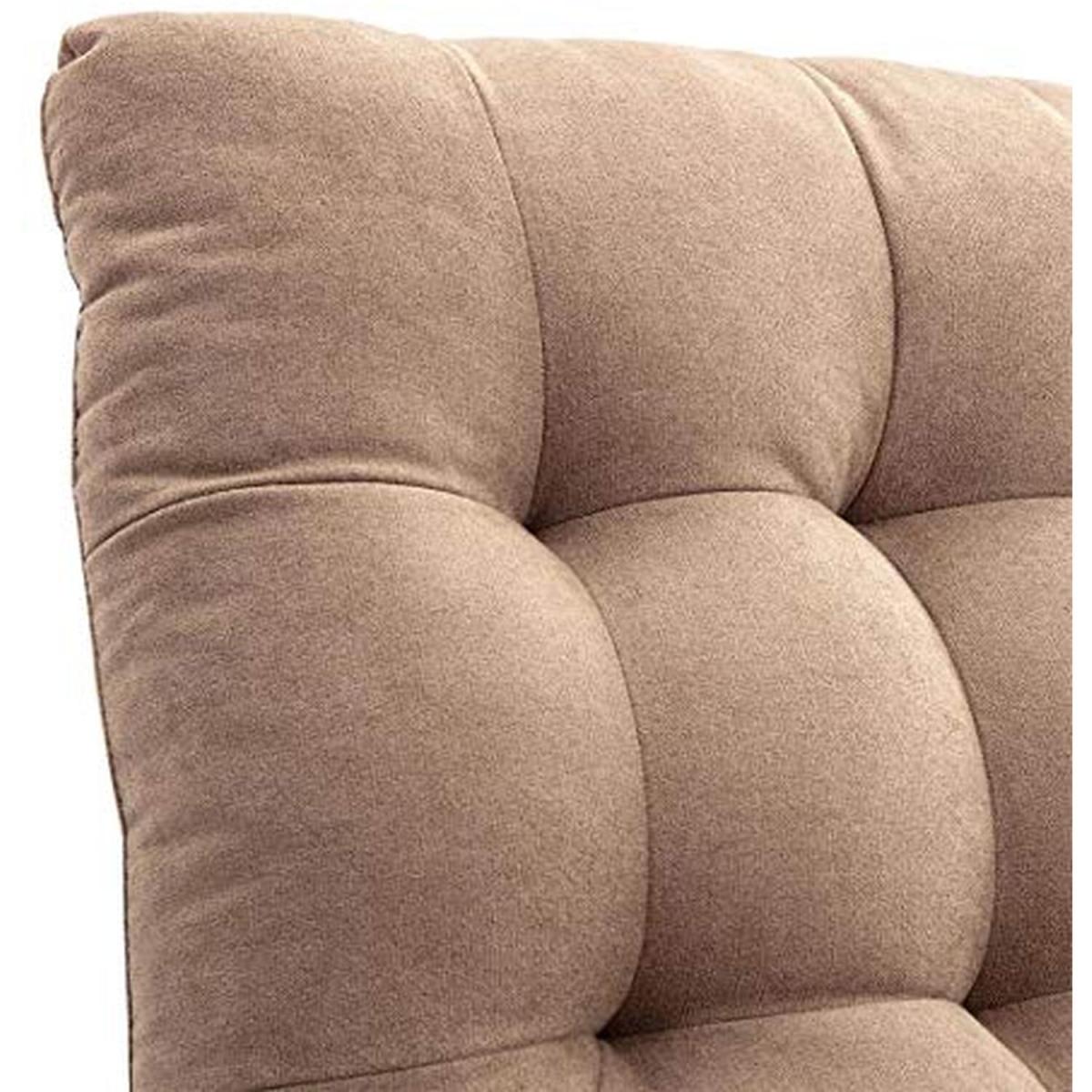 Charlbury Fabric Pushback Fireside Recliner Armchair - Brown – image 2