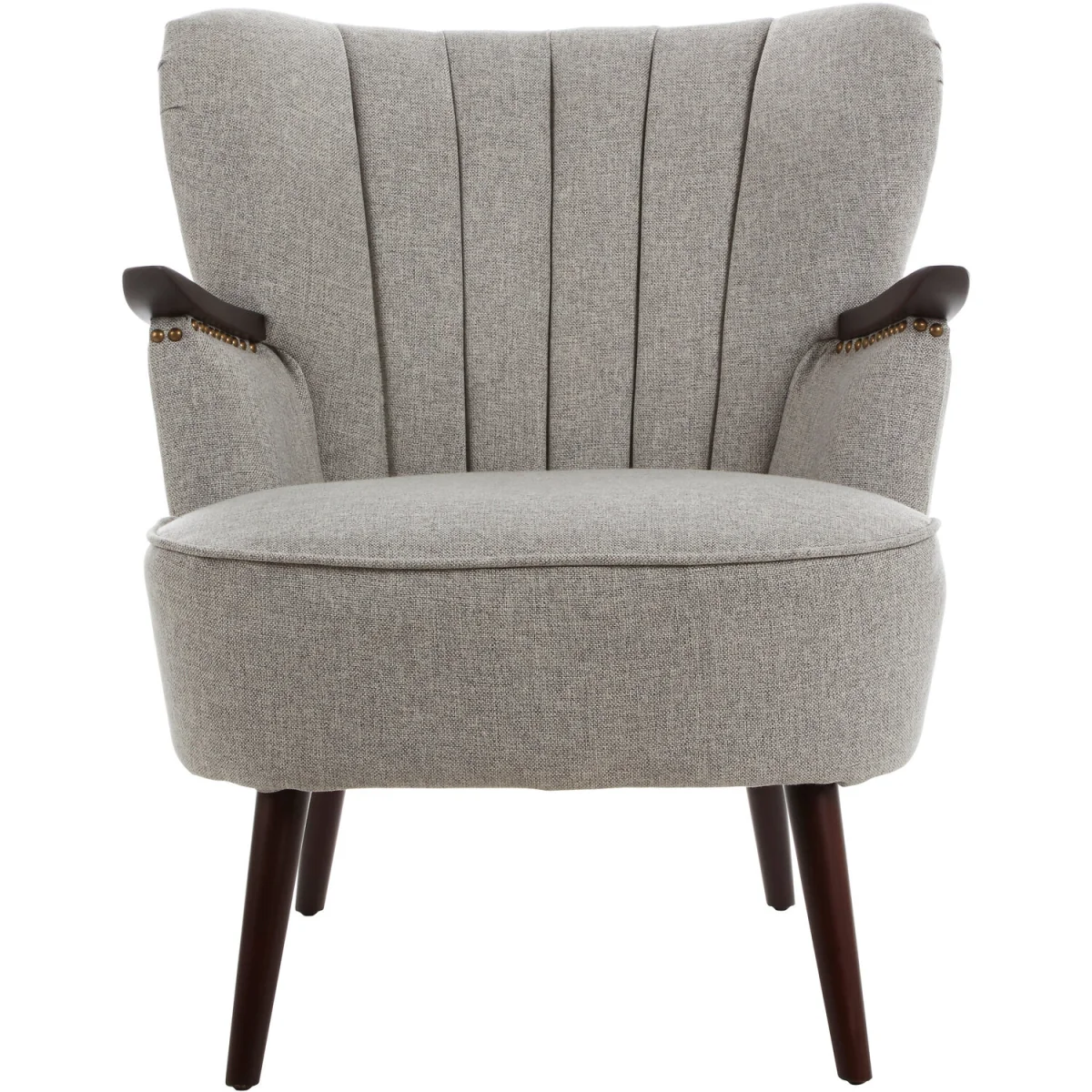 Hampstead Taupe Fabric Armchair - Grey – image 2