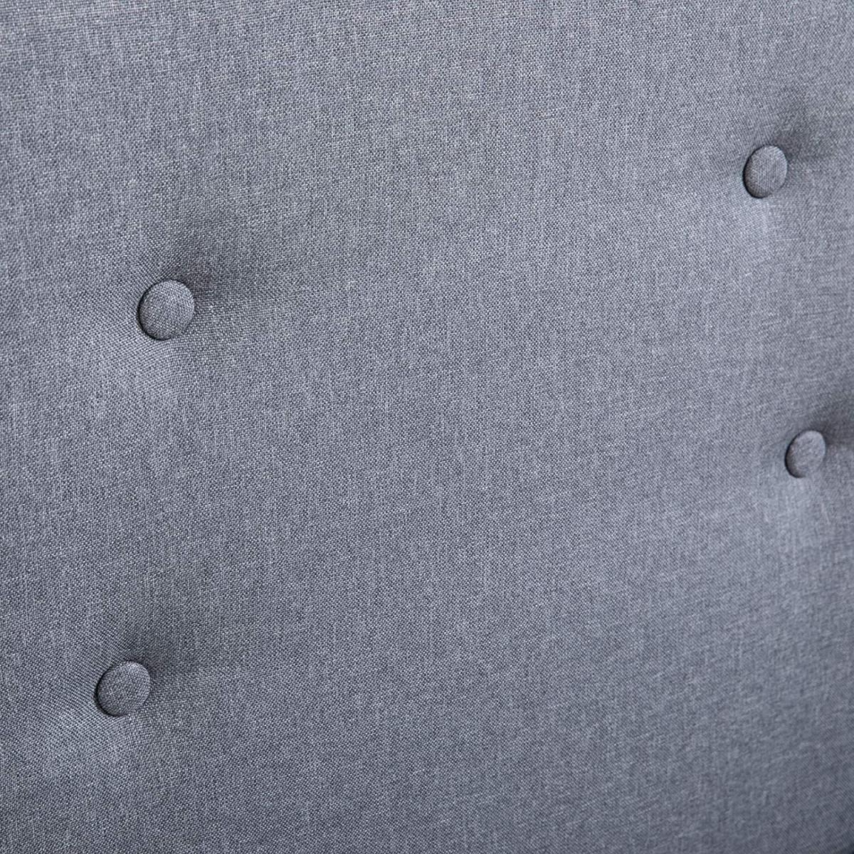Nordic Single Cushion Padded Armchair - Light Grey – image 6