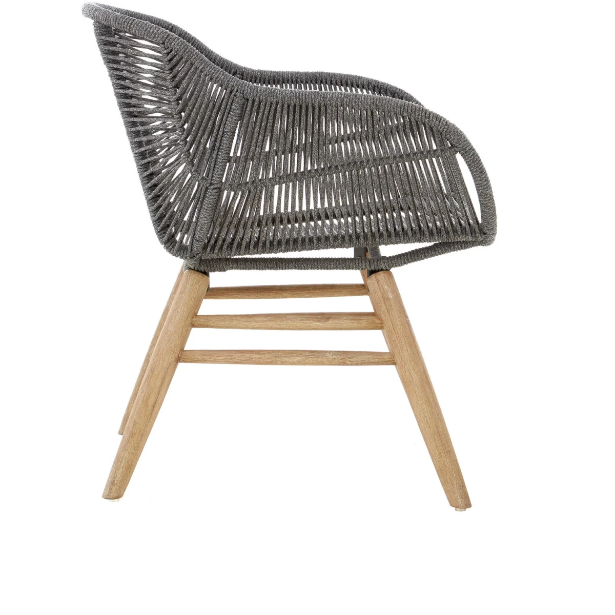 Sisal Grey Rope Armchair - Grey – image 3