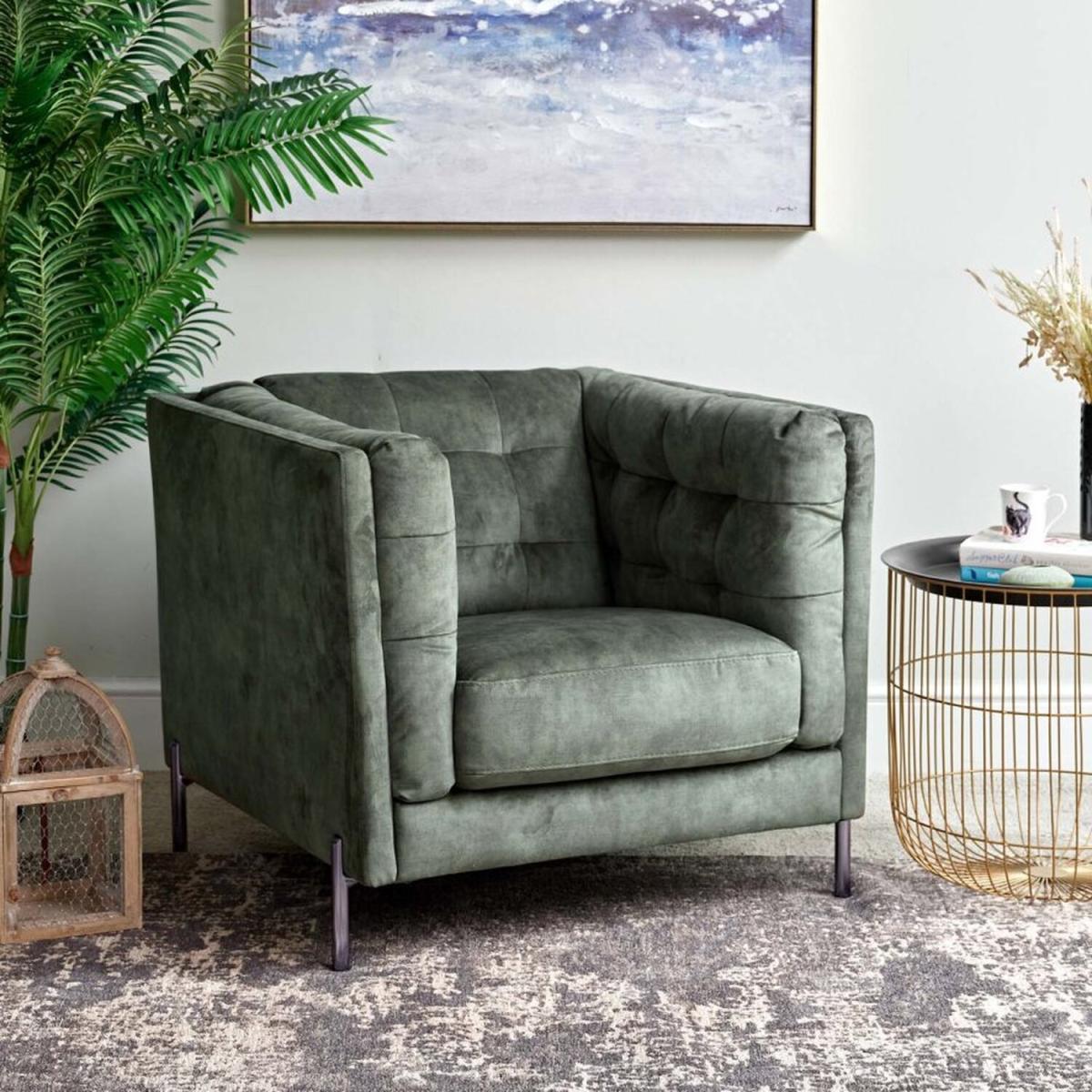 Marseilles Armchair - Forest Green – image 2