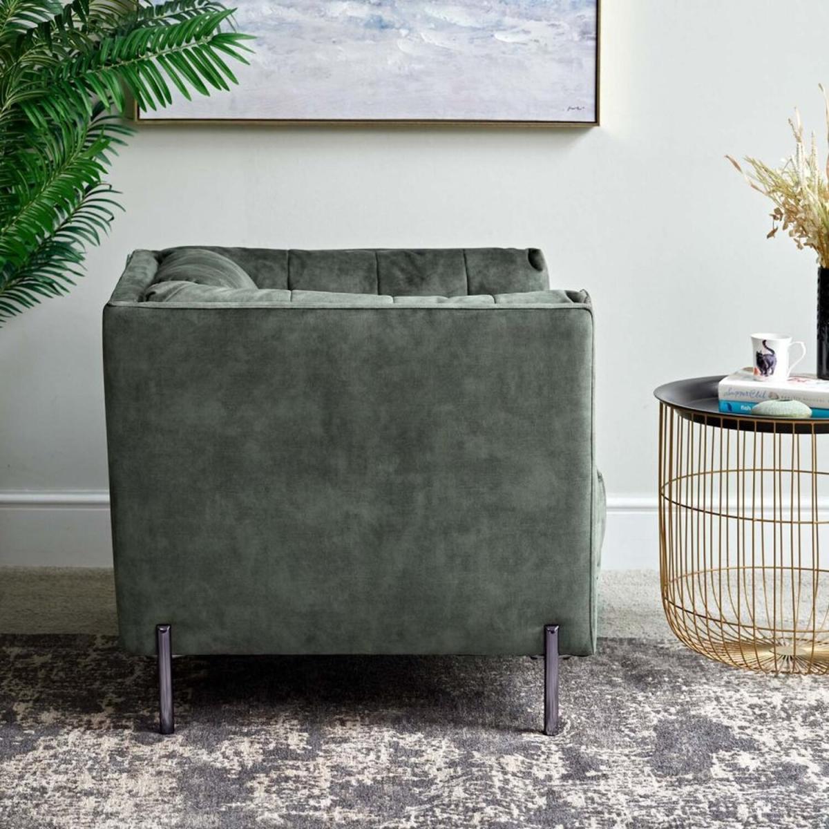 Marseilles Armchair - Forest Green – image 4