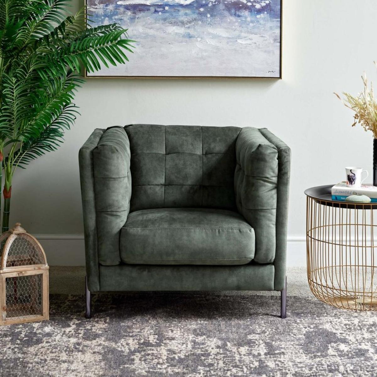 Marseilles Armchair - Forest Green – image 1
