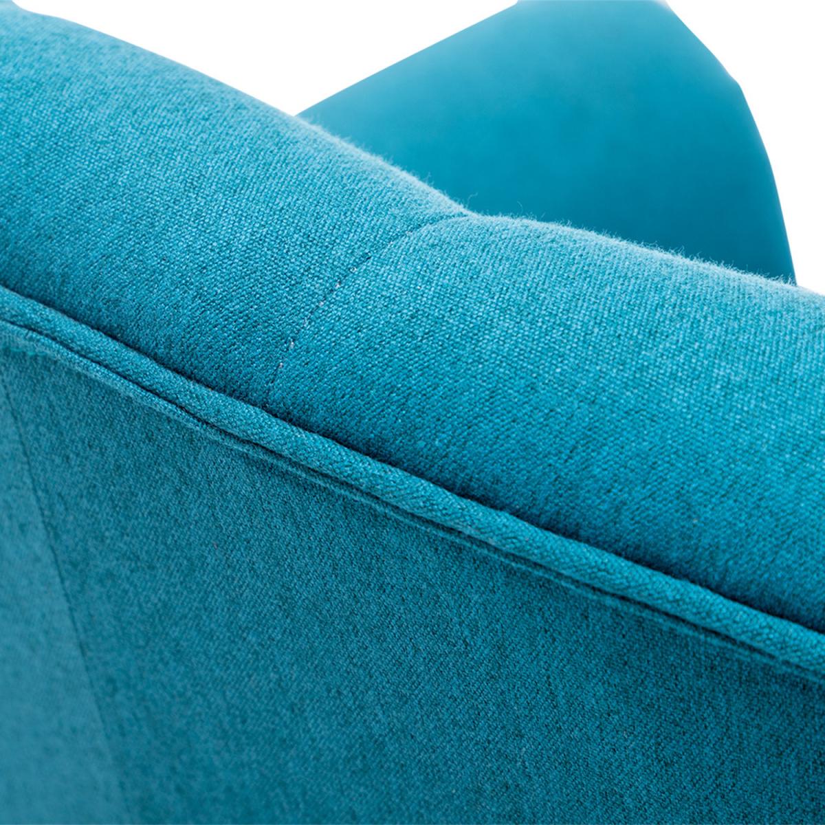 Linen Vintage Armchair - Yellow – image 18