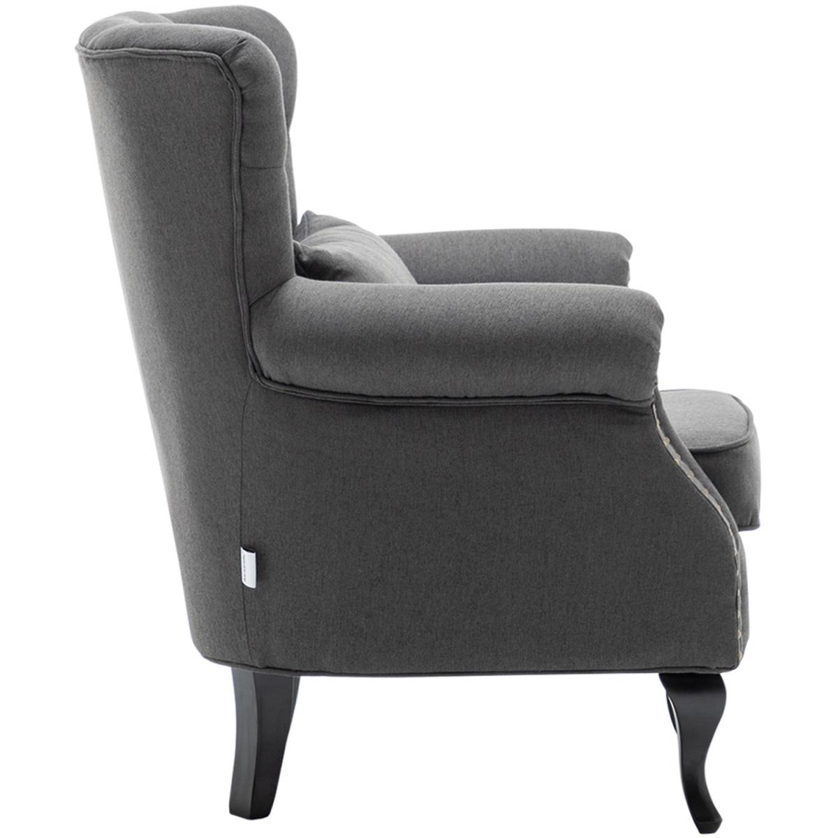 Linen Vintage Armchair - Yellow – image 23