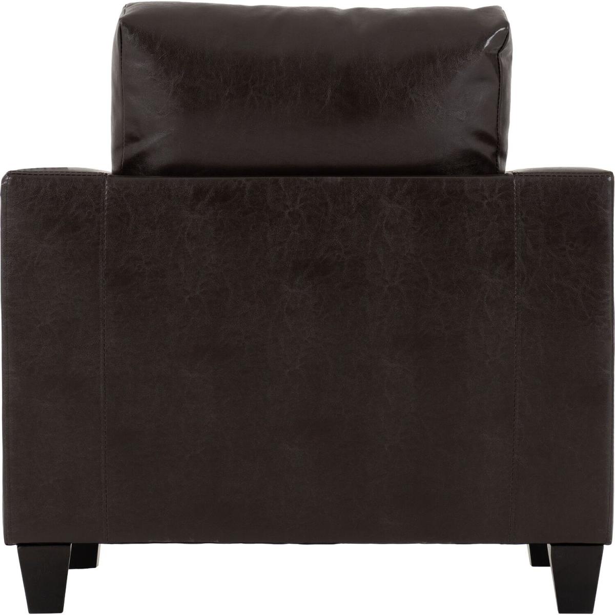 Tempo Armchair - Brown PU – image 3
