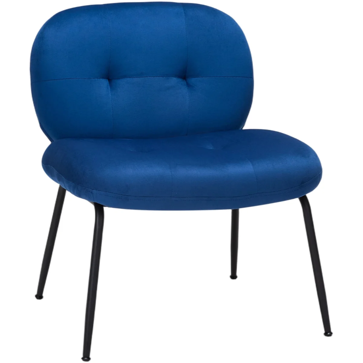 Modern Upholstered Lounge Chair - White – image 2