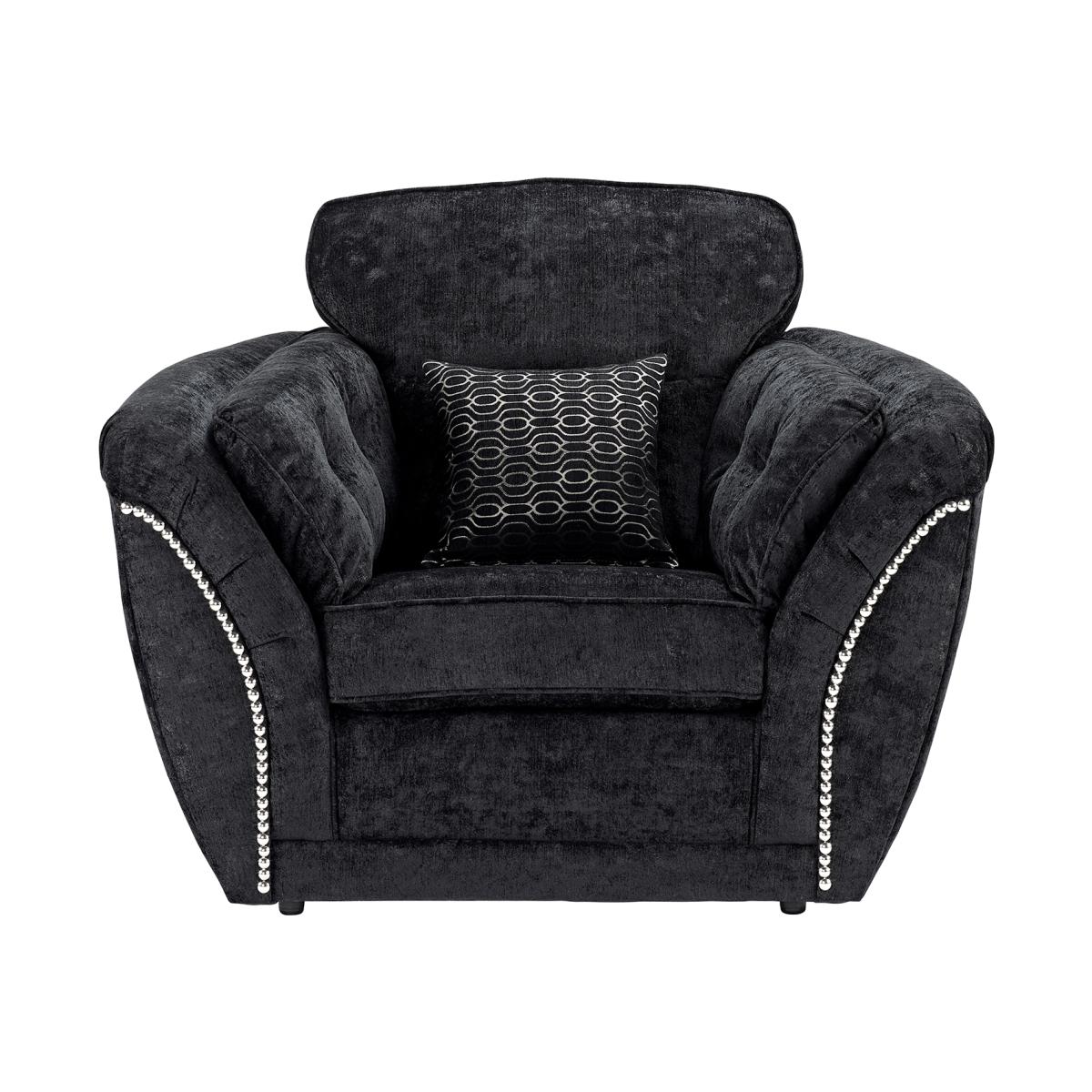 Izzy Armchair - Black – image 1