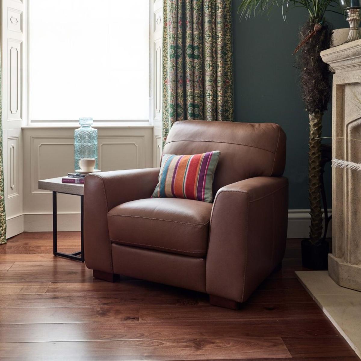 Navarra Armchair - Rangers Tan Leather – image 1
