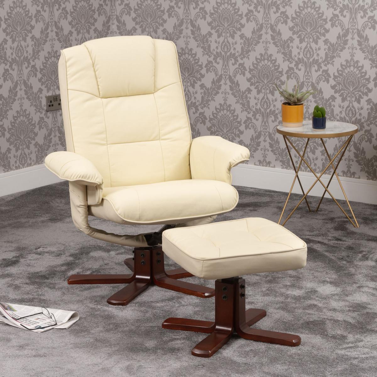 Glendon Swivel Recliner with Massage and Heat - Brown – image 5