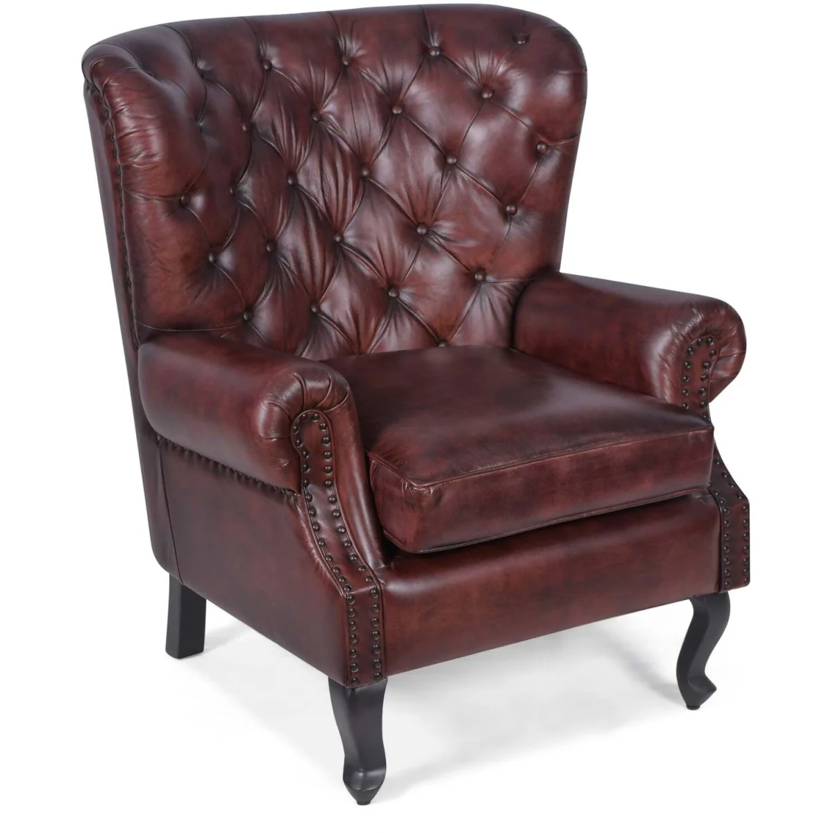 Hampton Armchair - Ox Blood Red – image 2