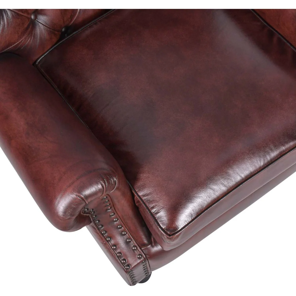 Hampton Armchair - Ox Blood Red – image 4
