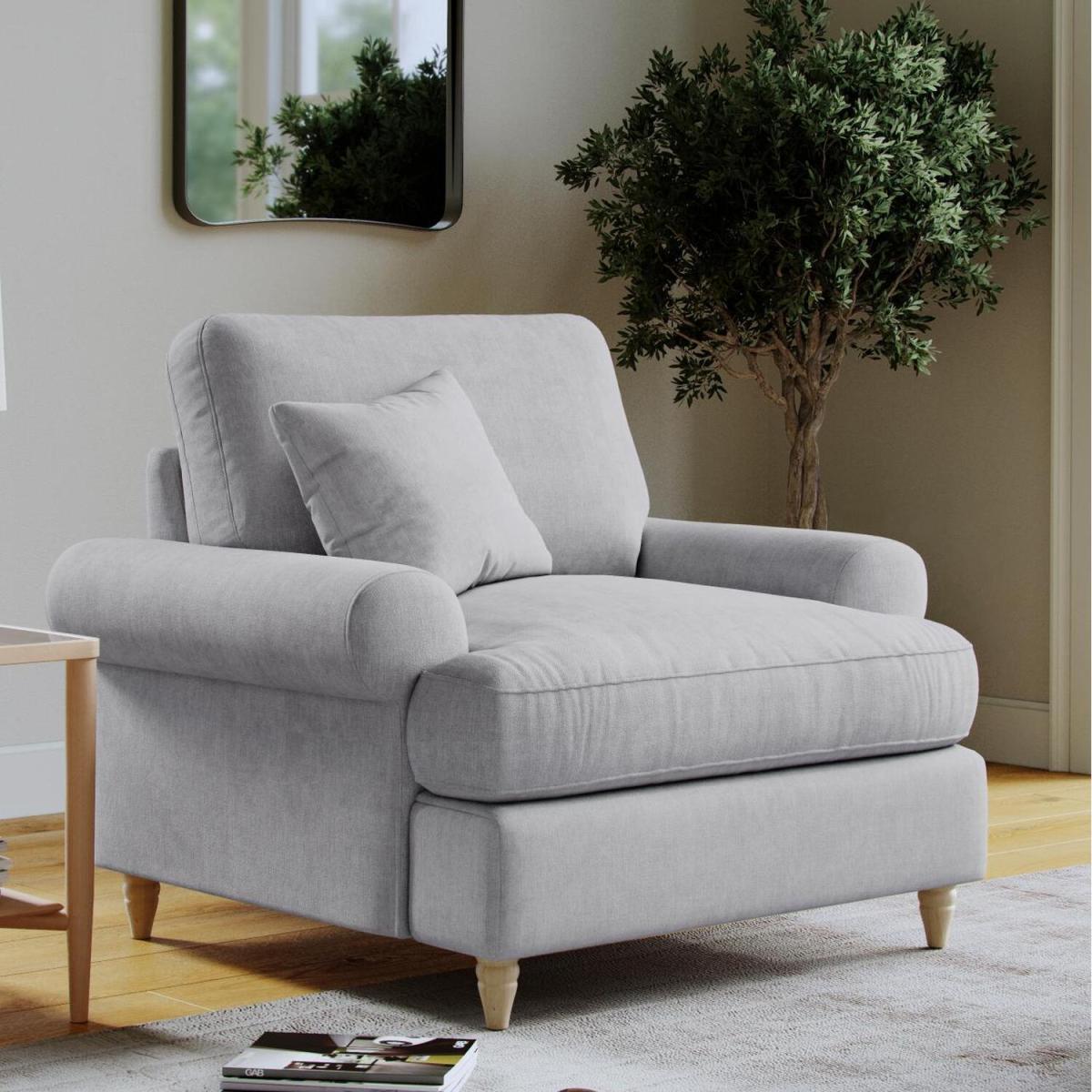 The Dolly Armchair - Dove Grey