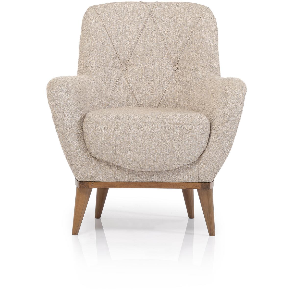 Doga Peru Armchair - Light Grey – image 2