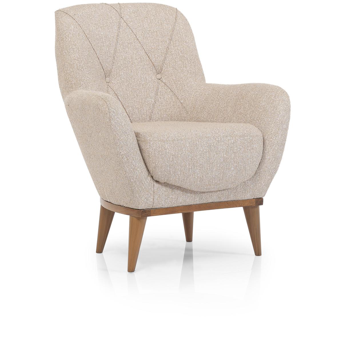 Doga Peru Armchair - Light Grey – image 3